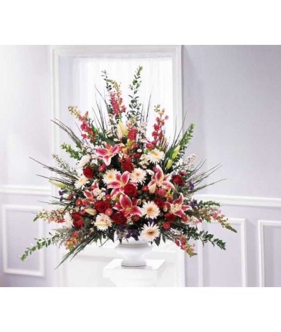 In Our Thoughts Funeral Basket In Our Thoughts Funeral Basket